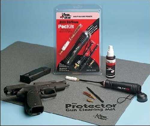 Kleen-Bore PocKit Cleaning Kit 38/357/9MM/380 Handgun Blister Card POC222